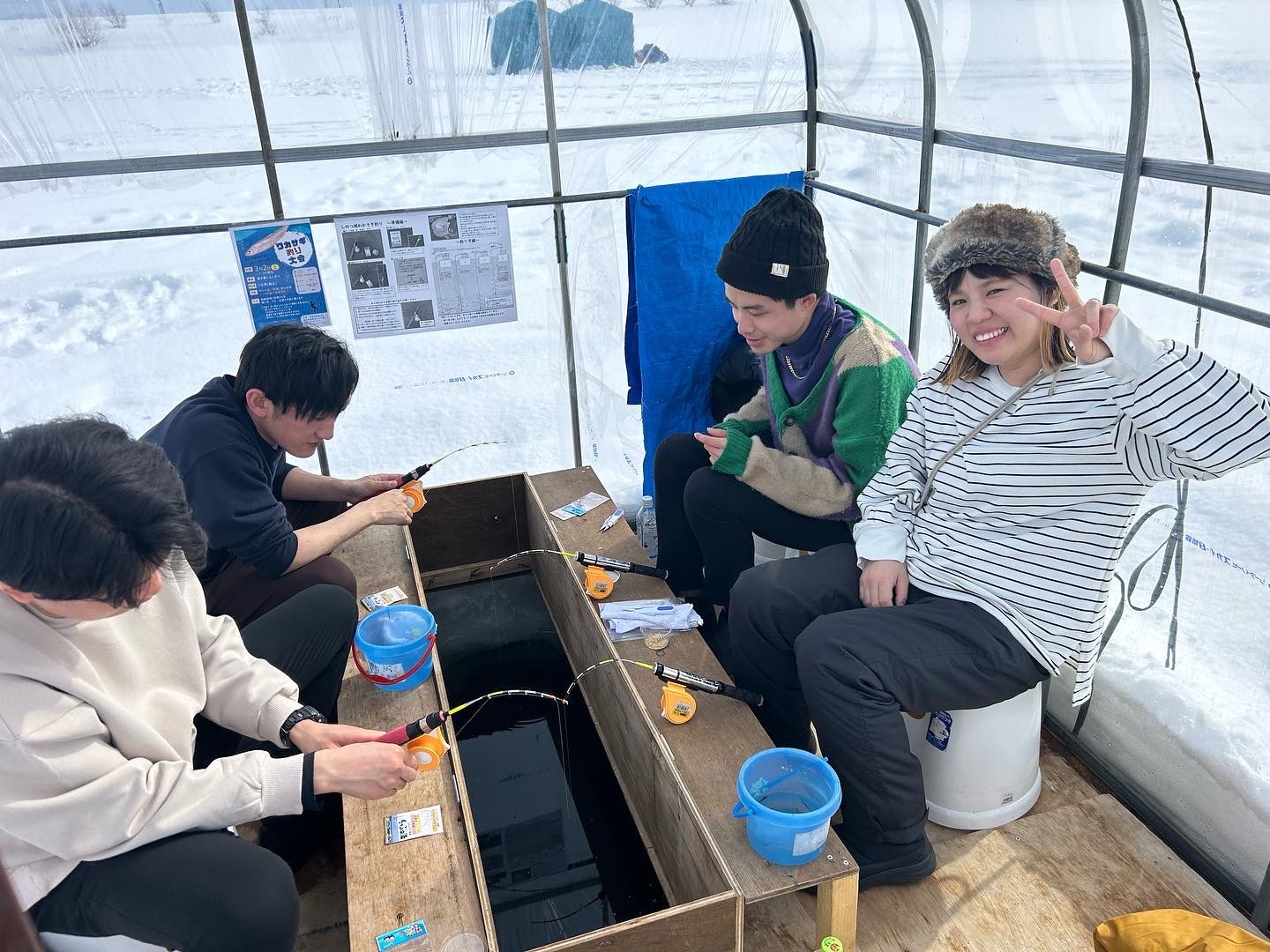 冬のアクティビティ！ワカサギ釣り🎣